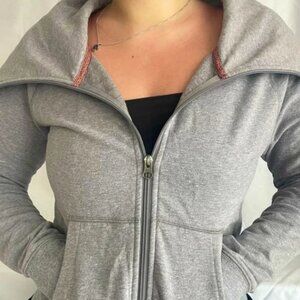 Turtleneck Zip Up Jacket
